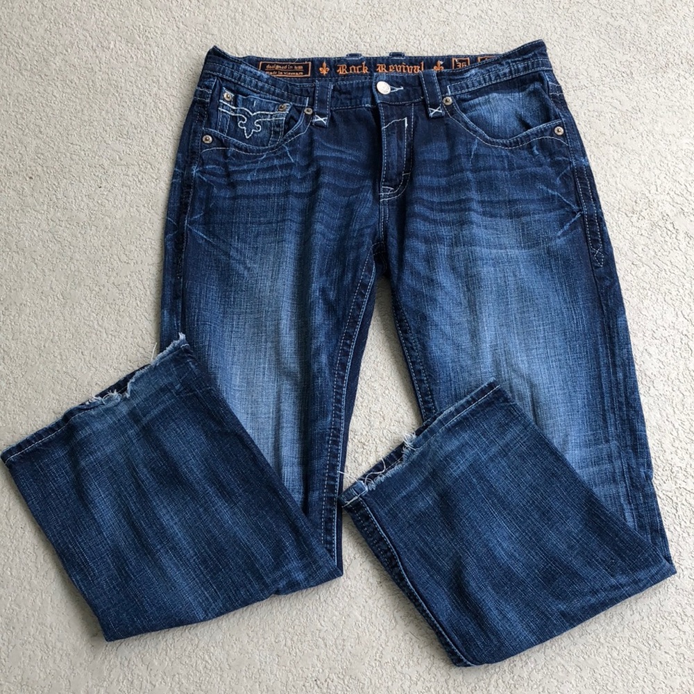 Men’s Rock Revival Denim Jeans